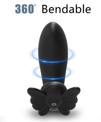 Il giocattolo di soddisfazione nero IPX6 del sesso del vibratore di Licker del pollone di Clit impermeabilizza