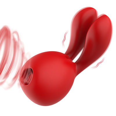 Succhiamento dei modi Clitoral dello stimolatore 8 del coniglio IPX6 che vibrano lo stimolatore della prostata