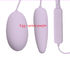 Vibratori di vibrazione a distanza del punto G dell'uovo del silicone di USB 20 modelli rosa
